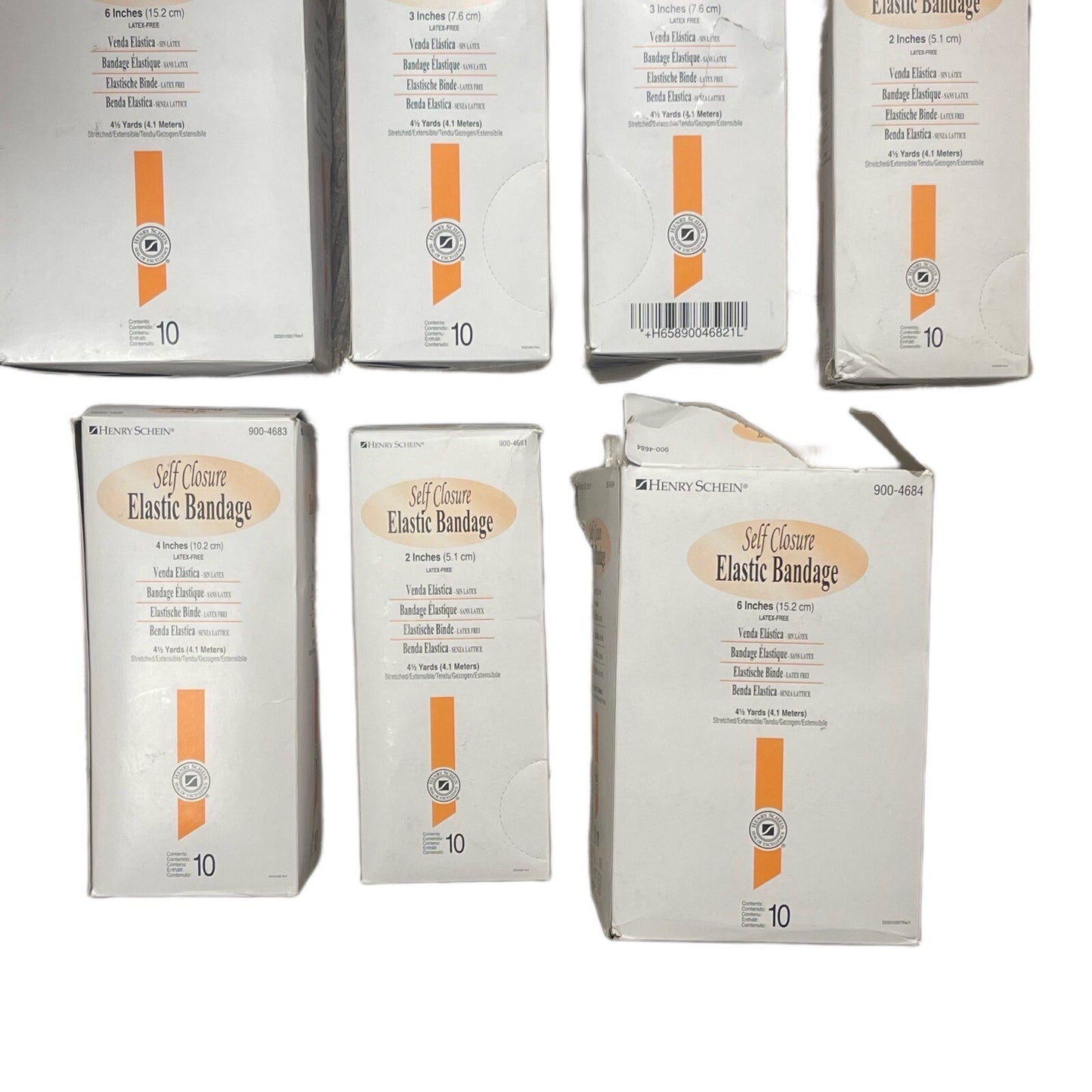 Henry Schein Self closure Elastic Bandages Lot