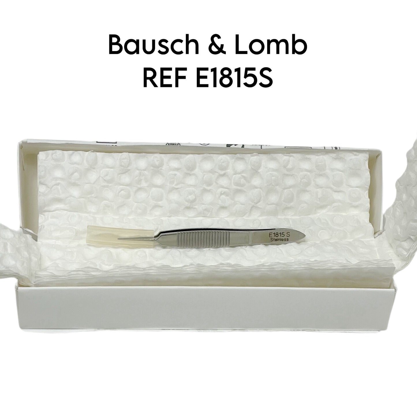 Bausch & Lomb REF E1815S McPherson Tying Forceps Straight