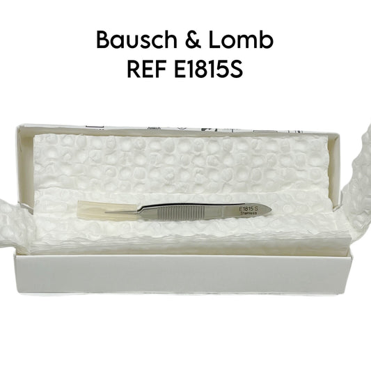 Bausch & Lomb REF E1815S McPherson Tying Forceps Straight