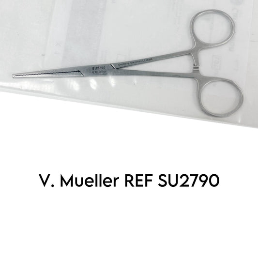 V. Mueller REF SU2790 Artery Forceps Kocher 5-1/2 Inch