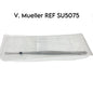 V. Mueller REF SU5075 Tissue Forceps Snowden-Pencer Singley 9-3/4 Inch Straight