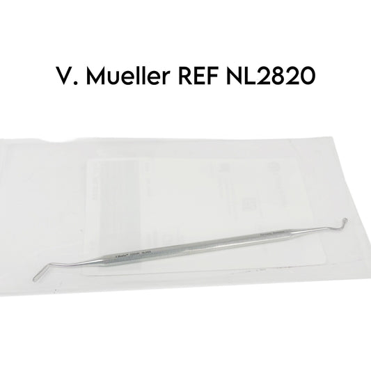 V. Mueller REF NL2820 Woodson dural separator and packer 10mm x 3mm (17.4cm)