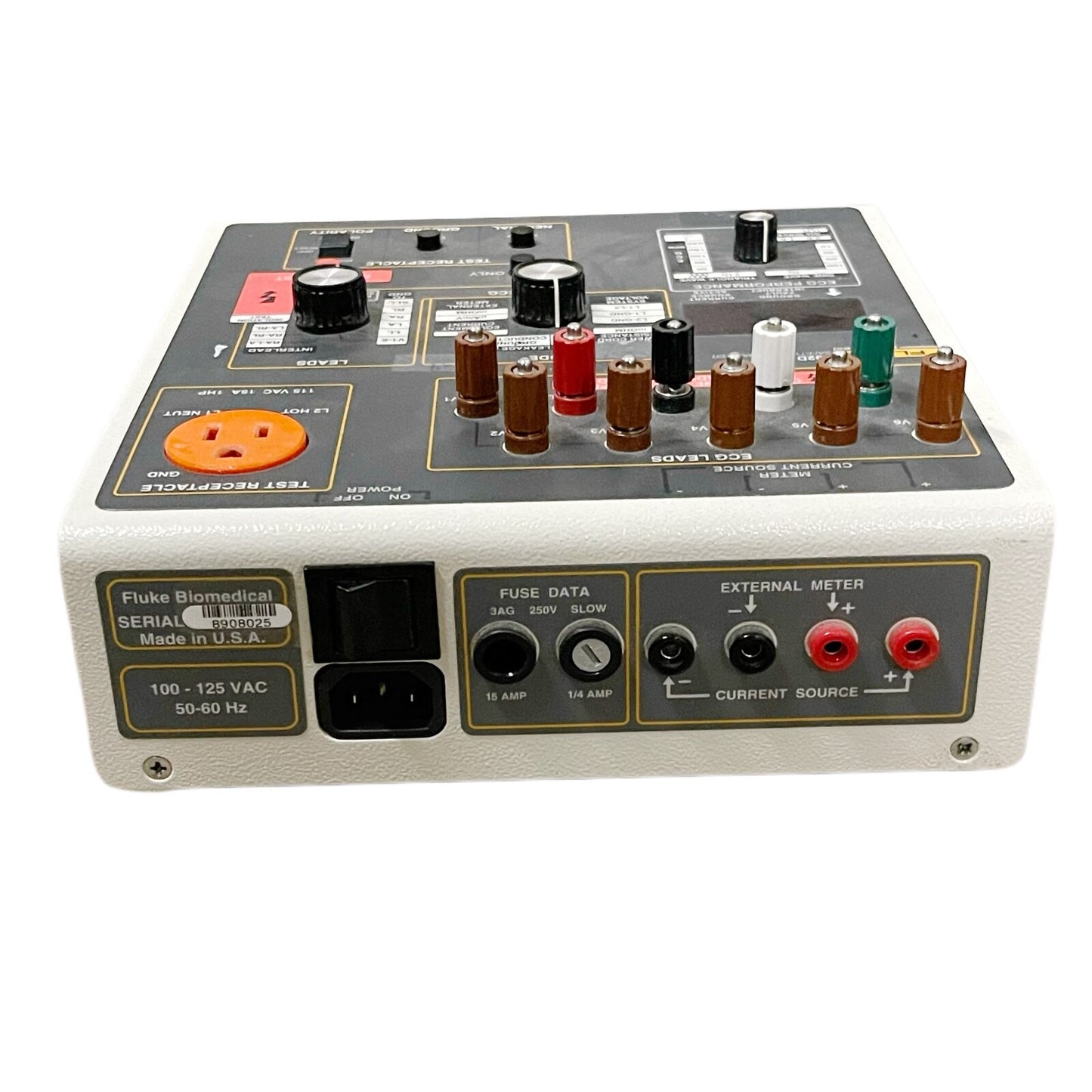 Fluke Biomedical REF 232D Electrical Safety / ECG Analyzer Untested As Is