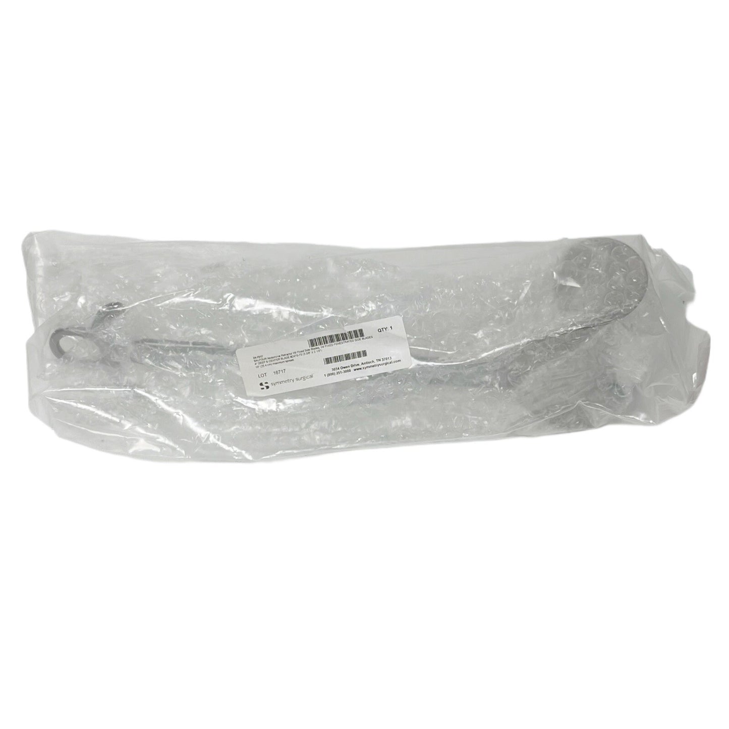 Symmetry REF 24-7017 Balfour Abdominal Retractor With CENTER BLADE 24-7073