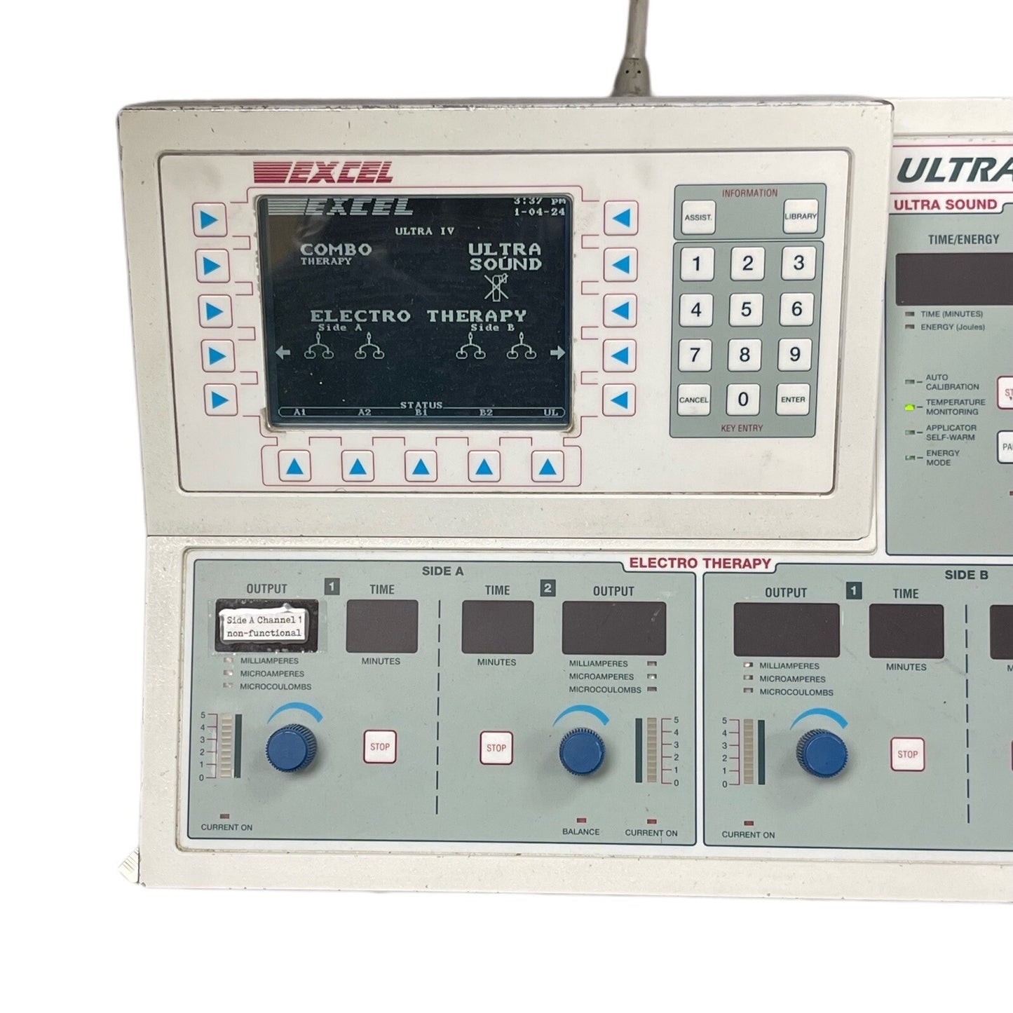 Excel REF EX-UL4 XLTEK Ultrasound Therapy Unit