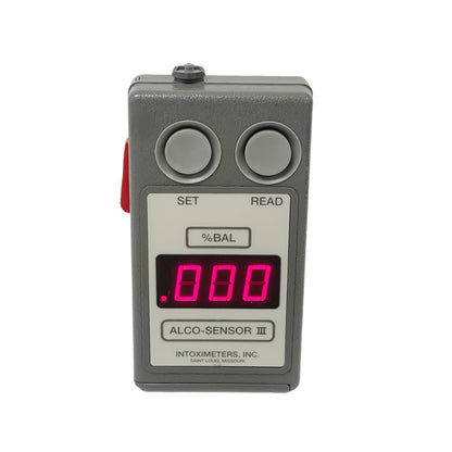 INTOXIMETER Alco-Sensor III  Handheld Breath Tester Only