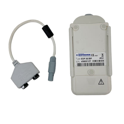 BIOTRONIK REF 347173  EDP 30/BP Dual Chamber External Pacemaker ,ADAM-2R Adapter