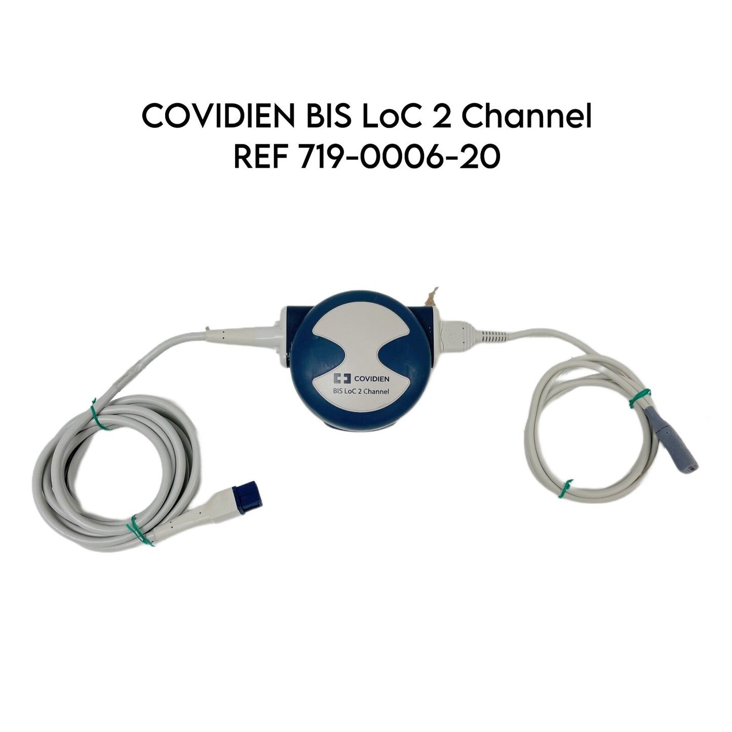 COVIDIEN REF 719-0006-20 BIS LoC 2 Channel Module (185-1014-SLM) with Cables