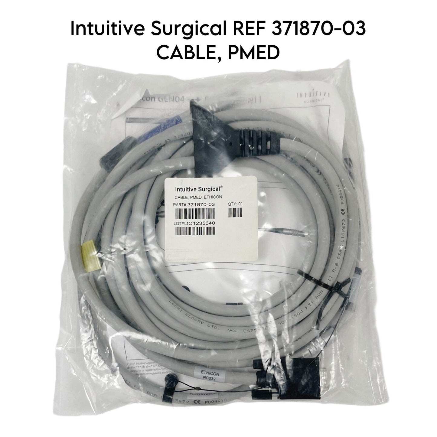 Intuitive Surgical REF 371870-03 PMED Energy Activation Cable