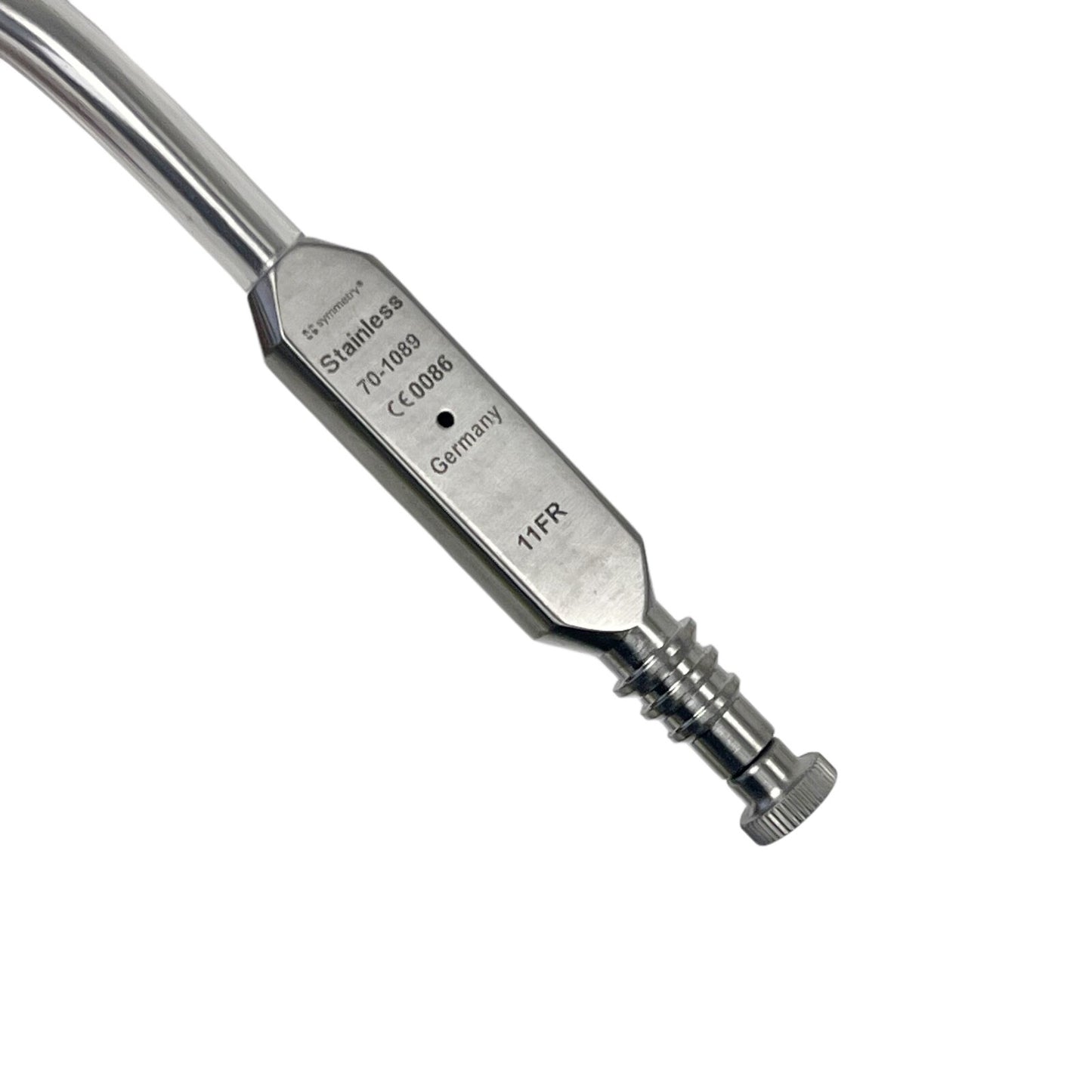 Symmetry REF 70-1089 Suction Tube, Frazier, Angled, 11 Fr, 7 1/2 In, 190mm