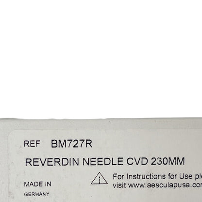 AESCULAP REF BM727R REVERDIN NEEDLE CVD 230MM