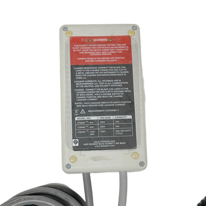 Dale Technology REF LT544Dlite Digital Safety Tester