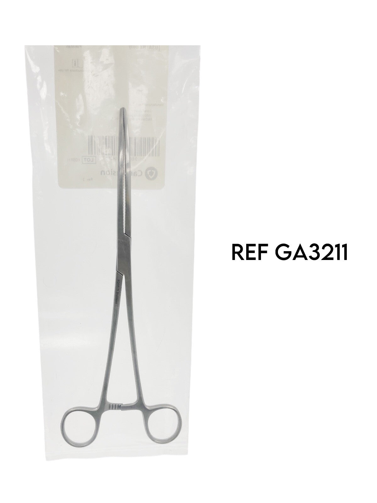 CAREFUSION REF GA3211  Affinity Rochester-Pean Hyster Forceps Serrated Curved