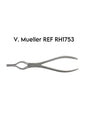 V. Mueller REF RH1753 Septum Straightening Forceps Walsham 9 Inch