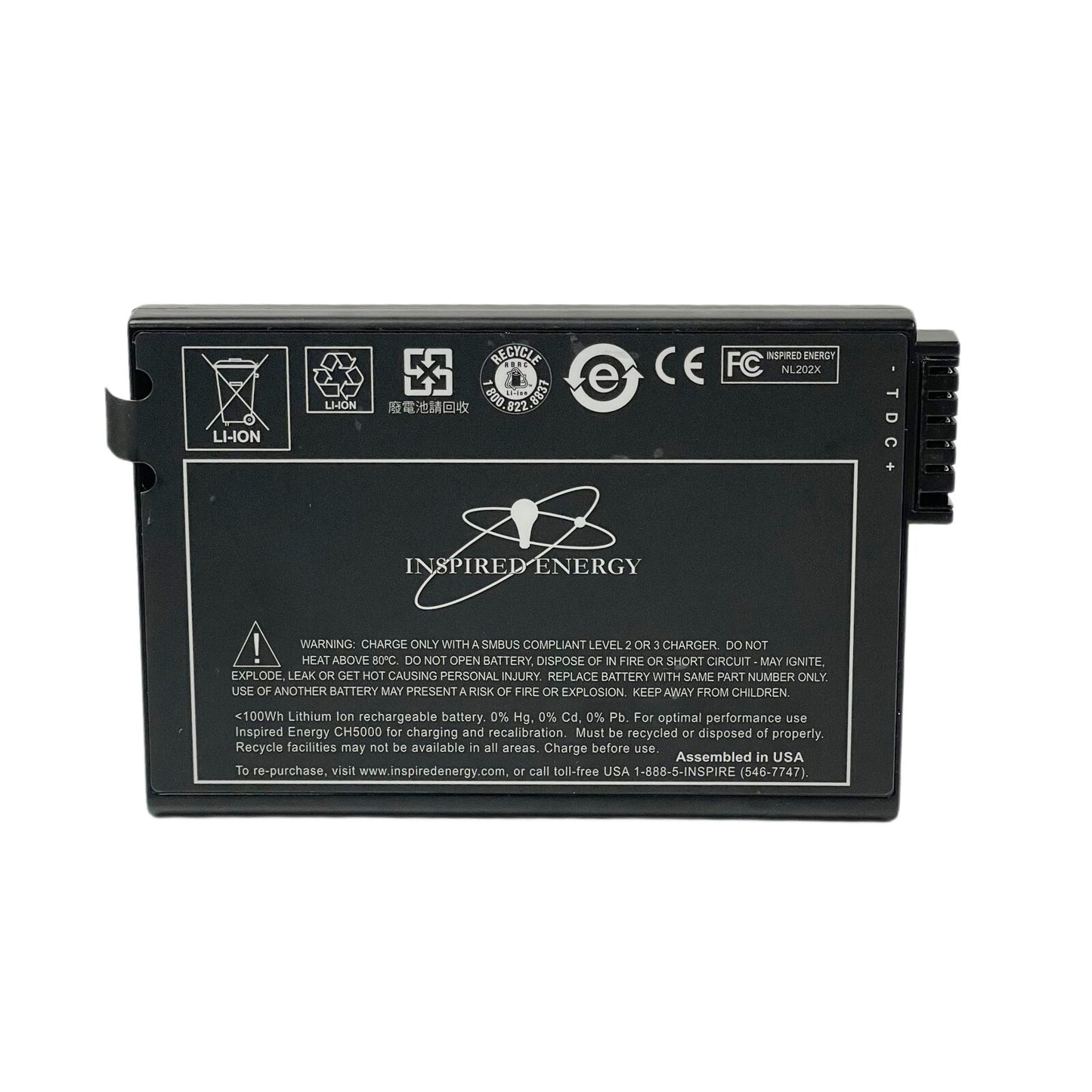 INSPIRED ENERGY REF NL2020DY Site Rite 6 Battery For Bard System