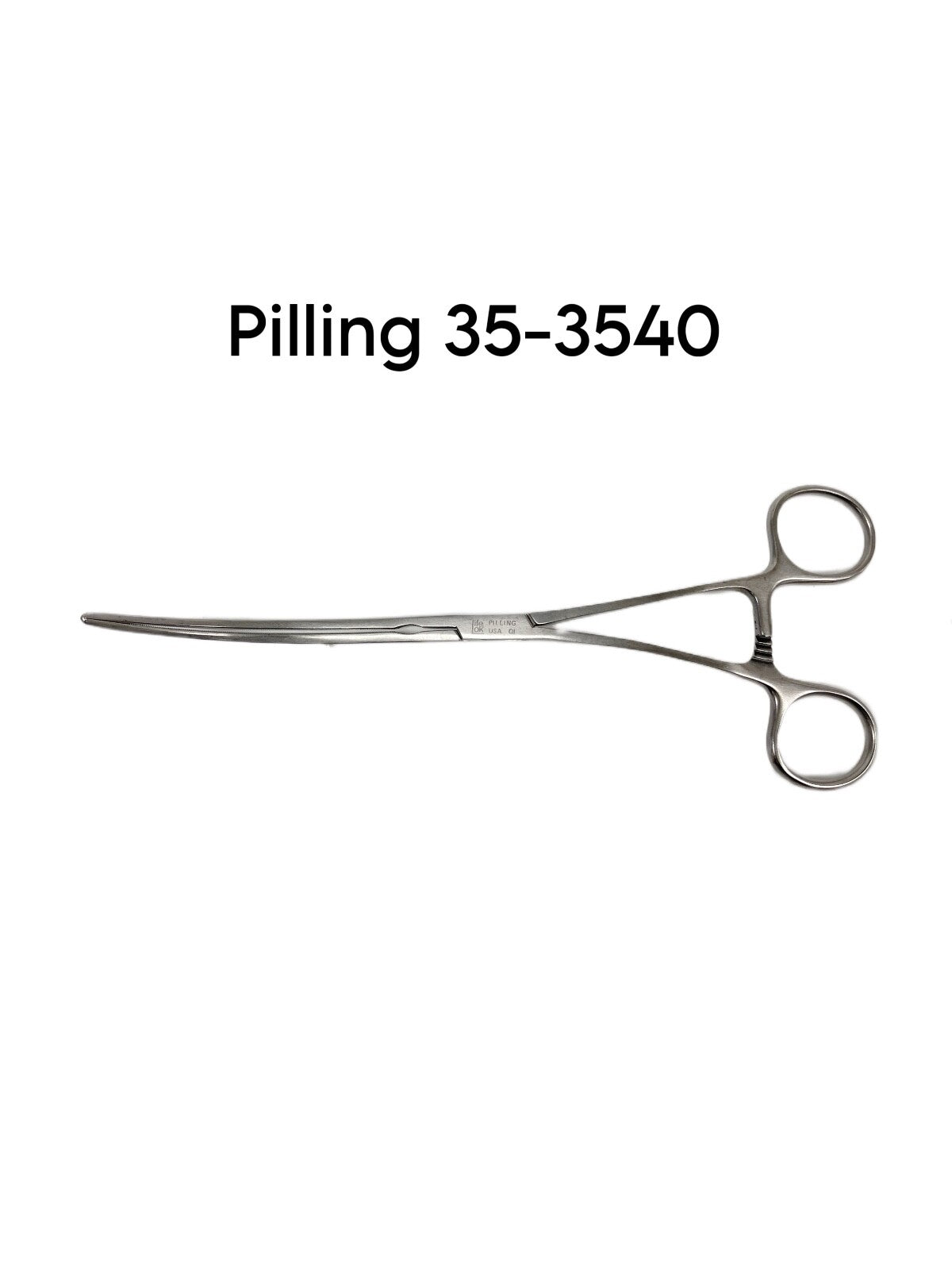 Pilling REF 353540 DeBakey PV Clamp S Shape Forcep