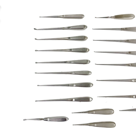 Aesculap / V. Mueller / Zimmer  Bone Curette Orthopedic ( Lot 19 )