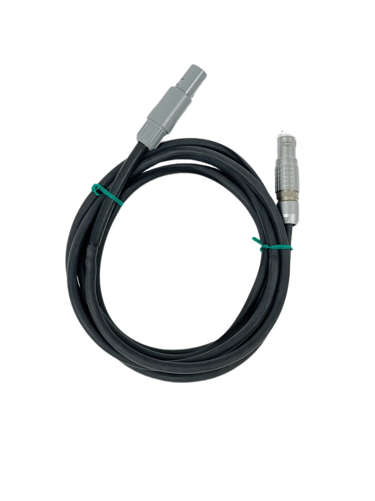 Lemo 1B Metal Connector & Redel 1P Plastic Connector Medical Device Cable