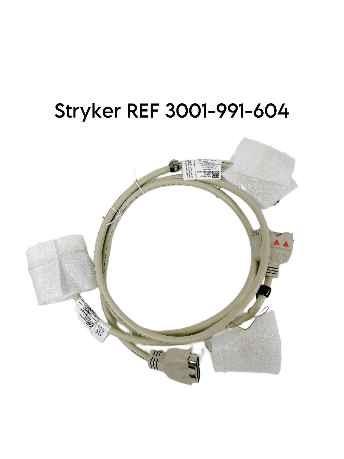 Stryker 3001-991-604 Breakaway 37 Pin Patient Bed End & Wall End Cable