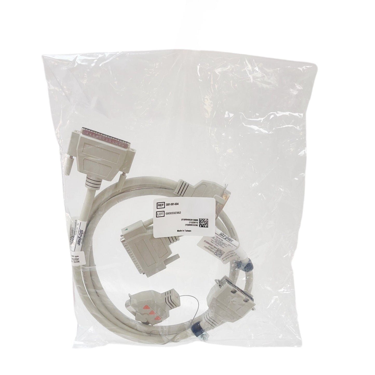 Stryker 3001-991-604 Breakaway 37 Pin Patient Bed End & Wall End Cable