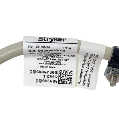 Stryker 3001-991-604 Breakaway 37 Pin Patient Bed End & Wall End Cable