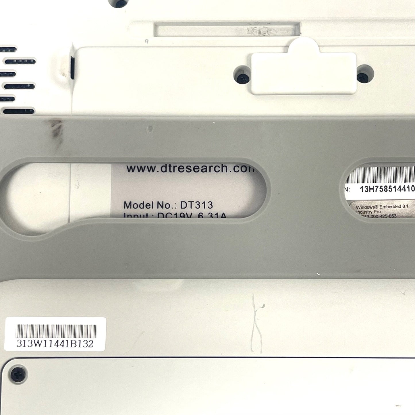 DT RESEARCH REF DT313 MEDICAL TABLET ( NO POWER ADAPTER )