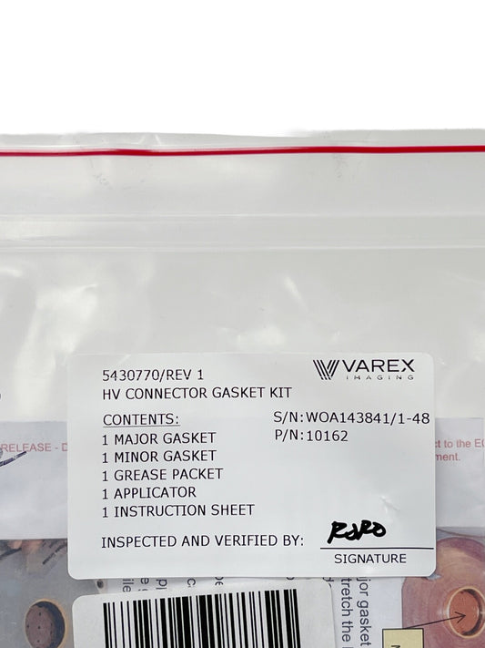 Varex Imaging REF 10162 HV Connector Gasket Kit
