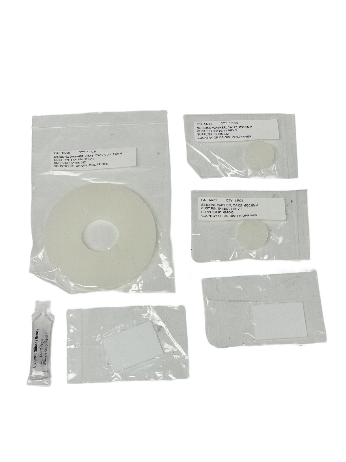 Varex Imaging REF 10162 HV Connector Gasket Kit