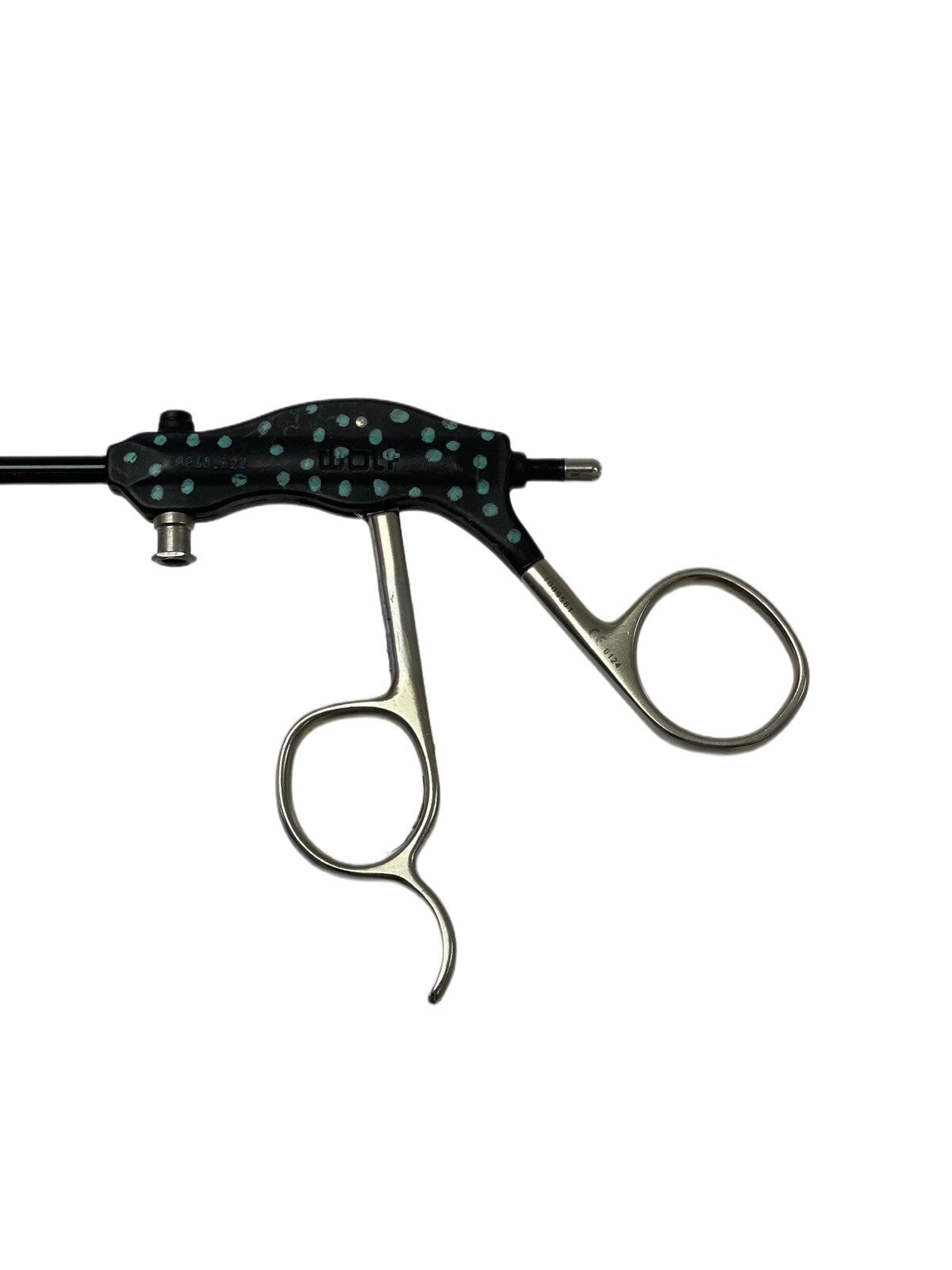 R. Wolf REF 8840.622 HF Grasping Forcep  Angled Downward & Curved Left For RH