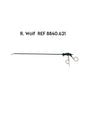 R. Wolf REF 8840.621 HF Grasping Forcep  Angled Downward & Curved Right For LH