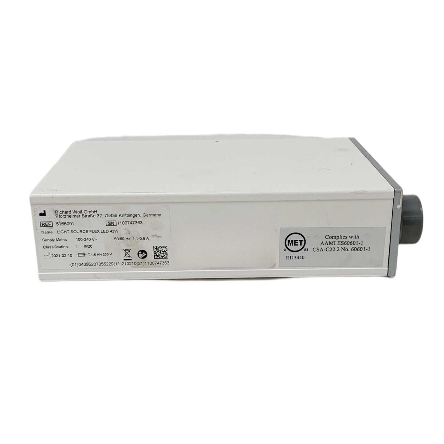 Richard Wolf REF 5166001, ENDOLIGHT SOURCE FLEX LED 42W, MFD 2021