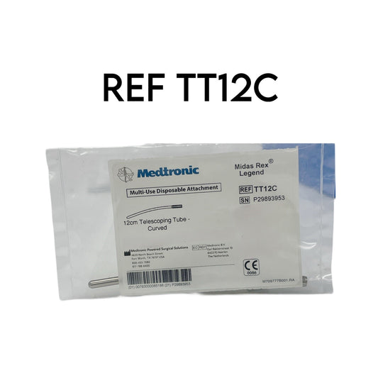 Medtronic REF TT12C Midas Rex Legend 12cm Telescoping Tube -Curved