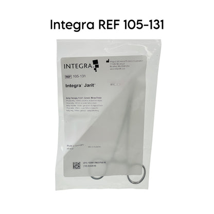 Integra REF 105-131 Kelly Forceps, 5-3/4", Curved, Mirror Finish