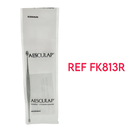 Aesculap REF FK813R JACOBSON BONE CURETTE Double END 140mm