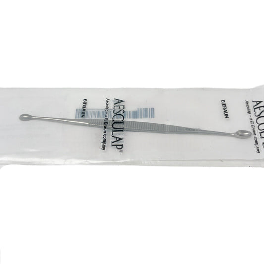 Aesculap REF FK813R JACOBSON BONE CURETTE Double END 140mm