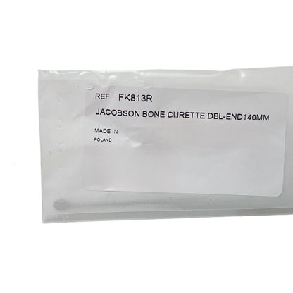 Aesculap REF FK813R JACOBSON BONE CURETTE Double END 140mm