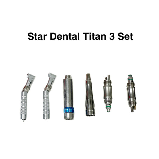 Star Dental Titan 3 Handpiece 5000 Rpm Set