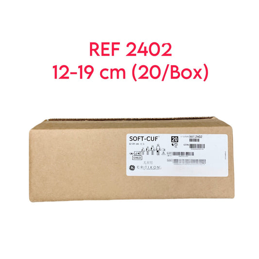 GE Critikon REF 2402, SOFT-CUF 12-19cm, Box of 20