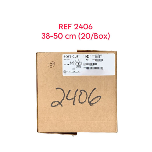 GE Critikon REF 2406, SOFT-CUF 38-50 cm, Box of 20