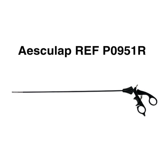 Aesculap REF P0951R Ratchet Lap Handle With Grasper