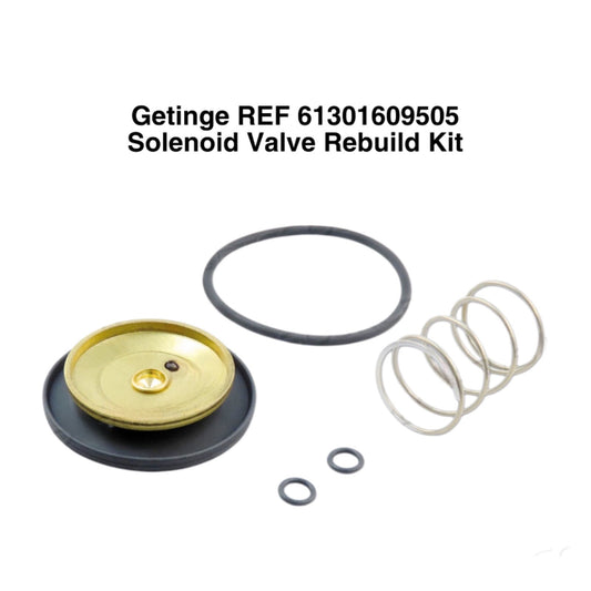 Getinge REF 61301609505 SOLENOID VALVE REBUILD KIT