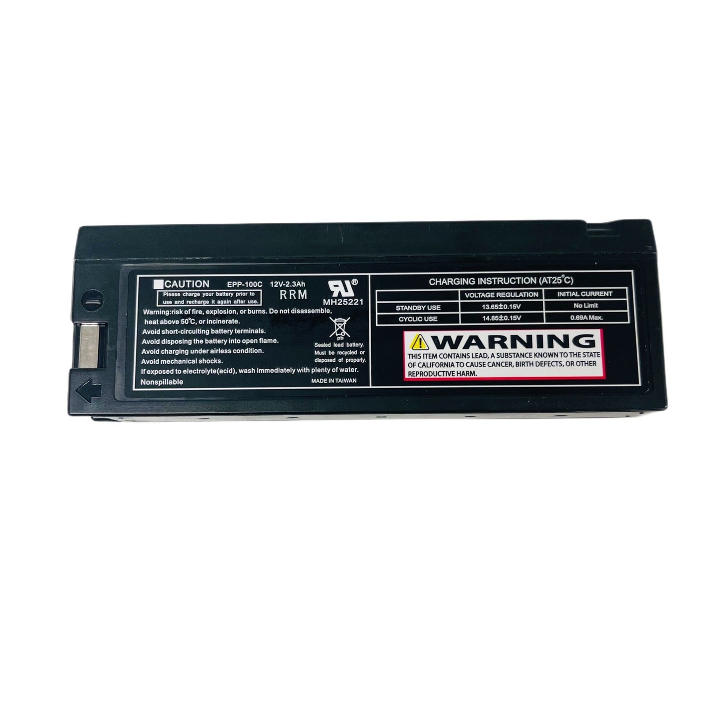 R & D Batteries REF 5389 Battery 12V-2.3Ah For Medical Monitors