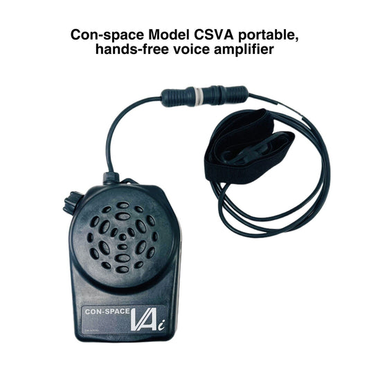 Con-space REF 1921-03-000 CSVA portable, hands-free voice amplifier