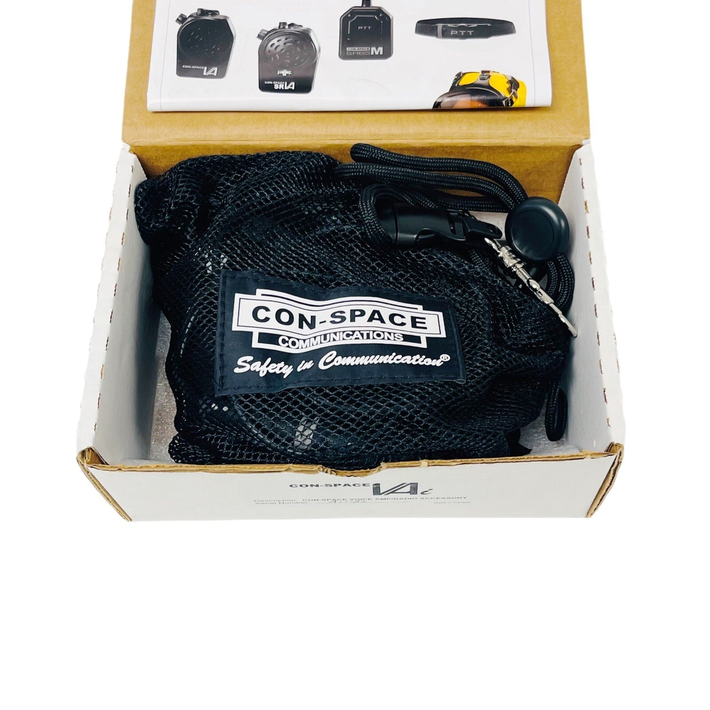 Con-space REF 1921-03-000 CSVA portable, hands-free voice amplifier
