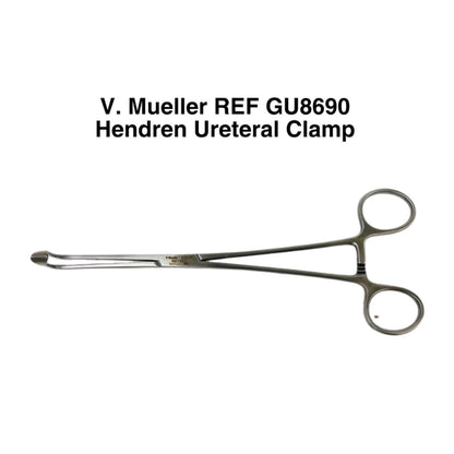 V. Mueller REF GU8690 Hendren Ureteral Clamp