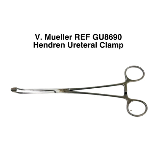 V. Mueller REF GU8690 Hendren Ureteral Clamp