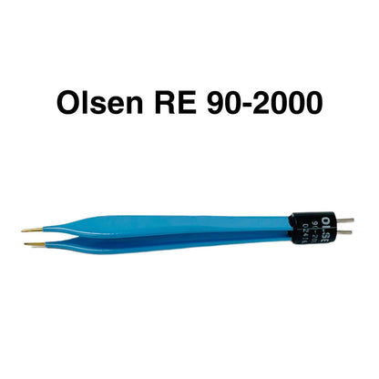 Olsen REF 90-2000 Midas Touch Adson Bipolar Forceps 5€™€™ In 1.0mm Tip, Insulated