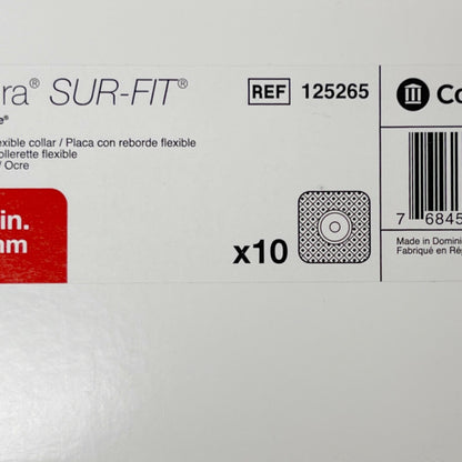 CONVATEC 125265 Natura Sur-fit Natura Stomahesive Flexible Skin Barrier 5" X 5"