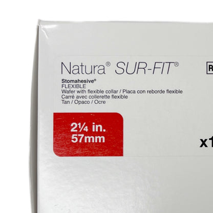 CONVATEC 125265 Natura Sur-fit Natura Stomahesive Flexible Skin Barrier 5" X 5"
