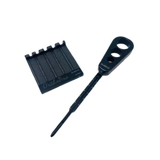 Orthopro 03-4000-02 Cannulated Depth Gauze & 03-4000-03 Screw Measuring Block